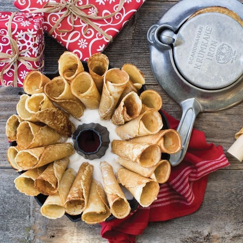 Nordic Ware Norwegian Krumkake & Pizzelle Iron 9 Nordic Ware Norwegian Krumkake & Pizzelle Iron - Image 7