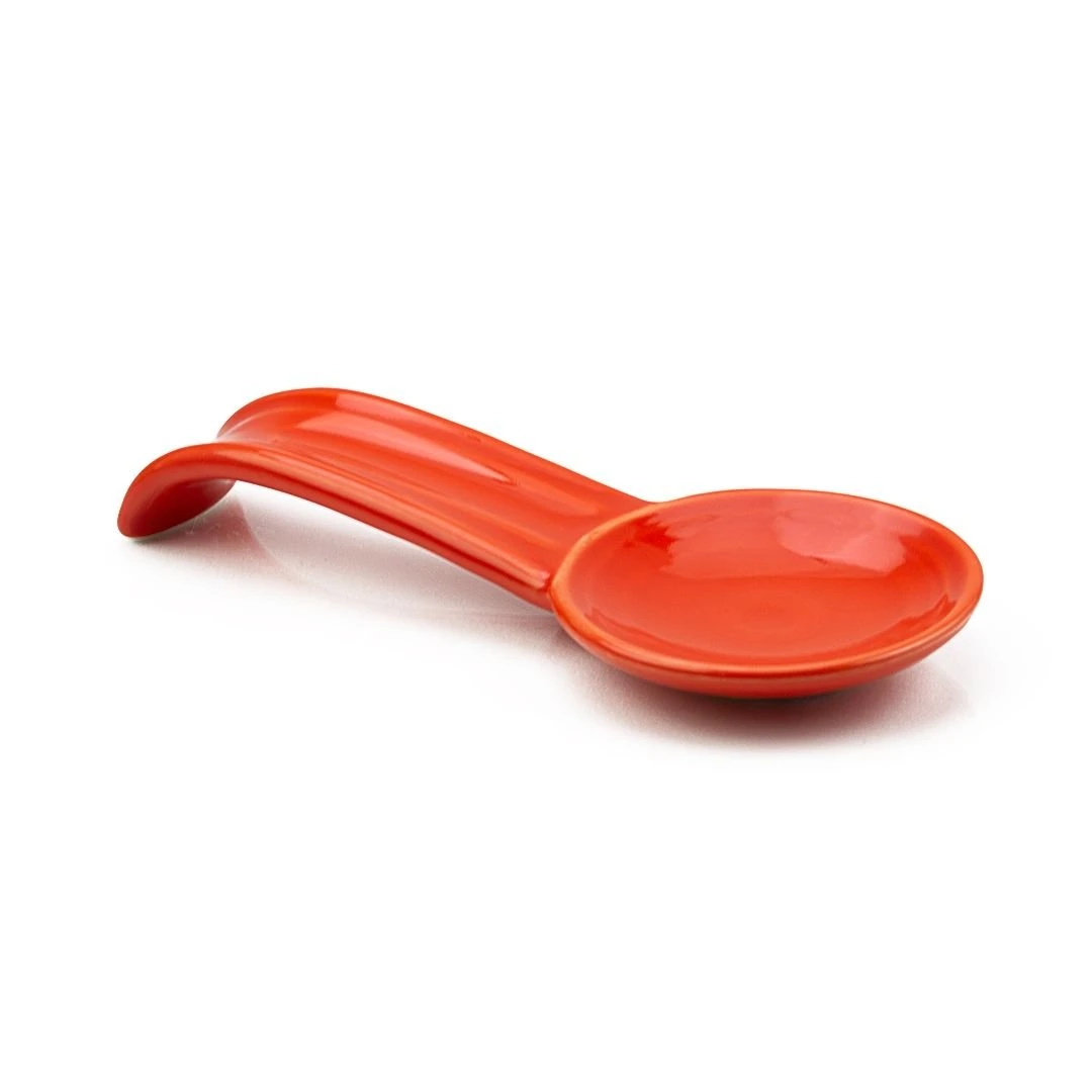 Fiesta® 8" Spoon Rest | Poppy 3 Fiesta® 8" Spoon Rest | Poppy