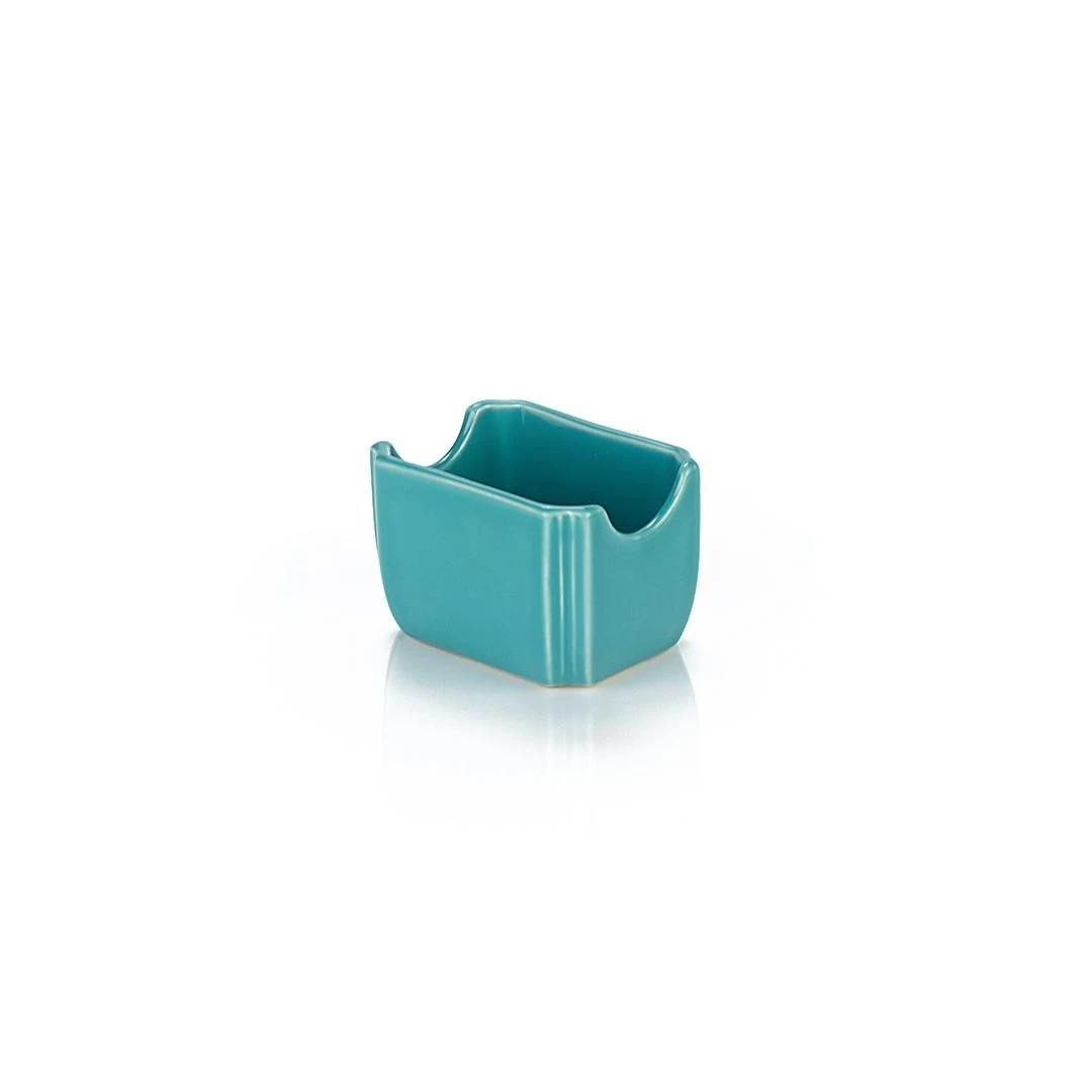 Fiesta® Sugar Packet Caddy | Turquoise 3 Fiesta® Sugar Packet Caddy | Turquoise