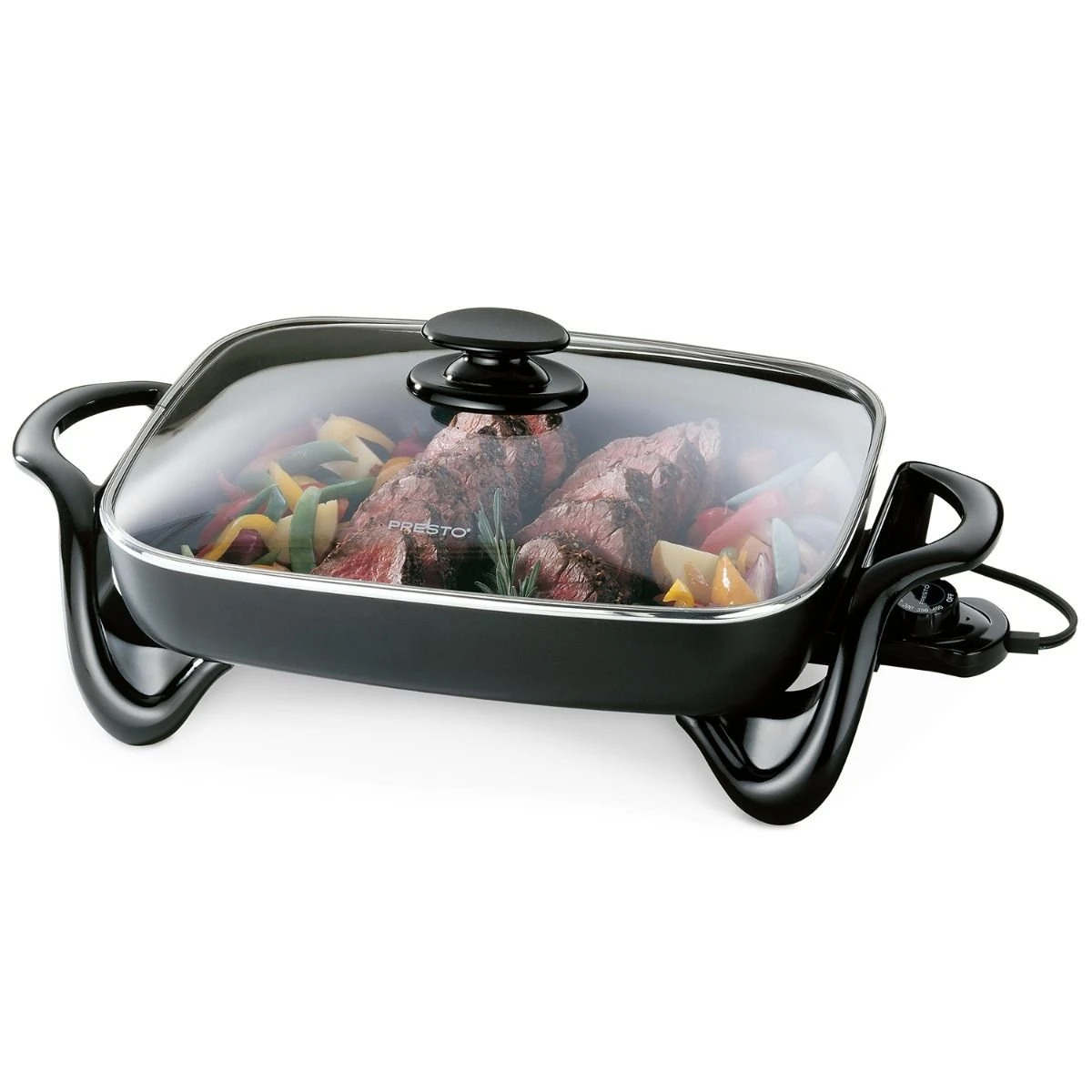 Presto® 16" Electric Skillet With Glass Cover 4 Presto® 16" Electric Skillet With Glass Cover - Image 2