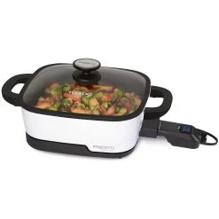 Presto® 12" Precise Tuxedo Digital Precision Skillet Multi Cooker -Cuisinart Shop 07118 av1