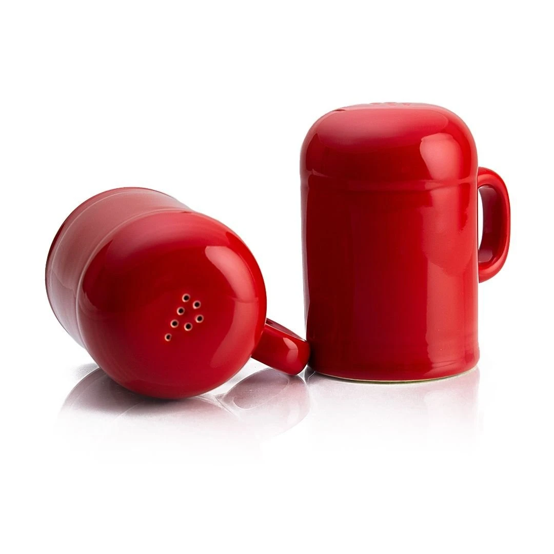 Fiesta® Salt & Pepper Rangetop Set | Scarlet 3 Fiesta® Salt & Pepper Rangetop Set | Scarlet