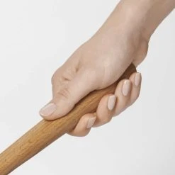 OXO Wooden Turner -Cuisinart Shop 1058020 oxo wooden turner handle closeup