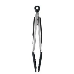 OXO Good Grips Stainless Steel Tongs With Silicone Heads - 9"