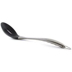 Norpro Stainless Steel And Silicone | Slotted Spoon 7 Norpro Stainless Steel And Silicone | Slotted Spoon -Cuisinart Shop 1336 sidevieww