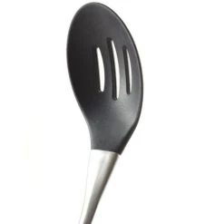 Norpro Stainless Steel And Silicone | Slotted Spoon -Cuisinart Shop 1336 siliconeheadw