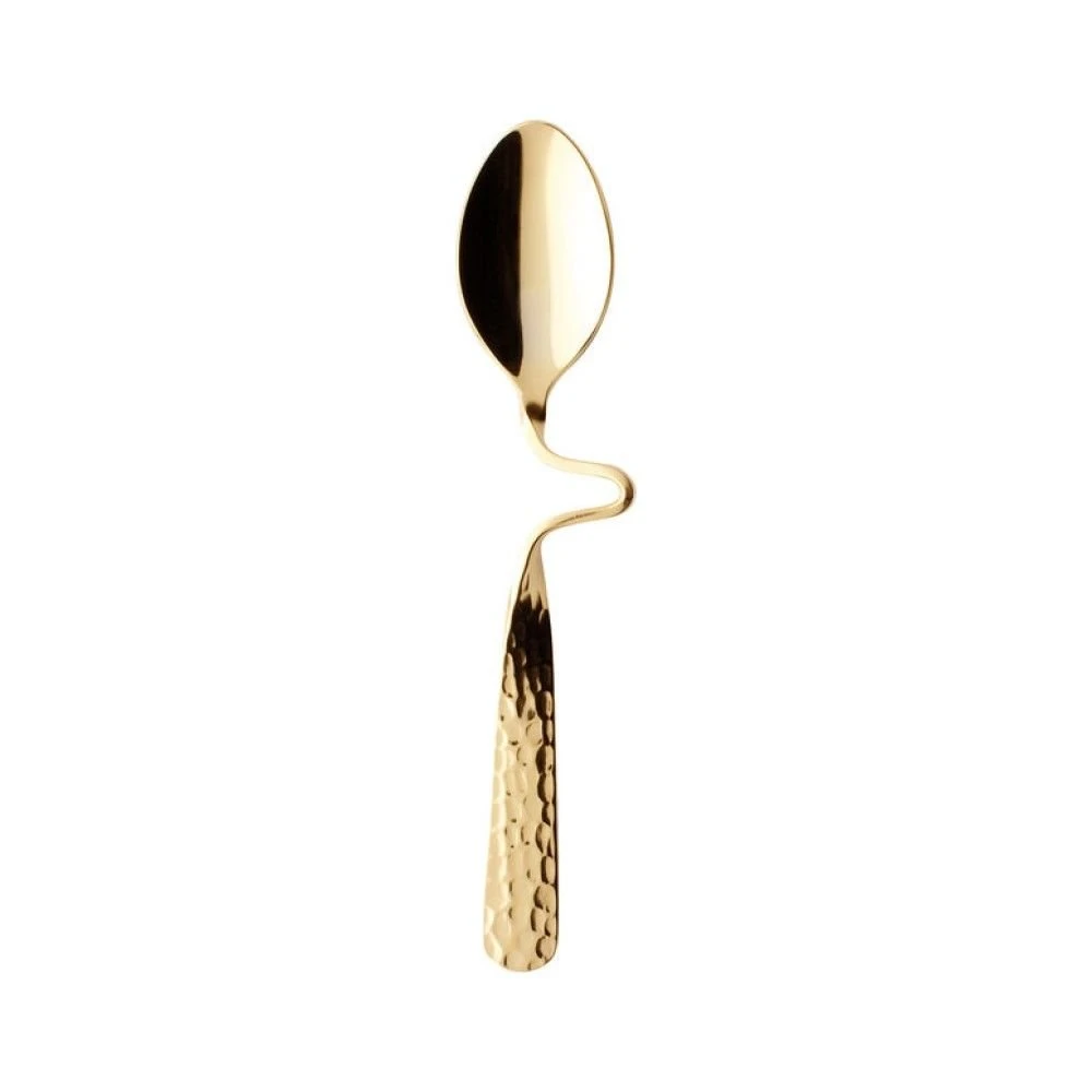 Villeroy & Boch Stainless Steel Caffè Demitasse Spoon | New Wave Gold 3 Villeroy & Boch Stainless Steel Caffè Demitasse Spoon | New Wave Gold