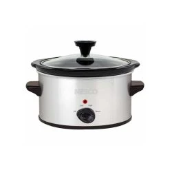 Nesco / American Harvest Nesco 1.5-Quart Oval Slow Cooker | Stainless Steel
