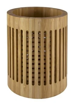 Totally Bamboo All-Natural Bamboo Lattice Utensil Holder