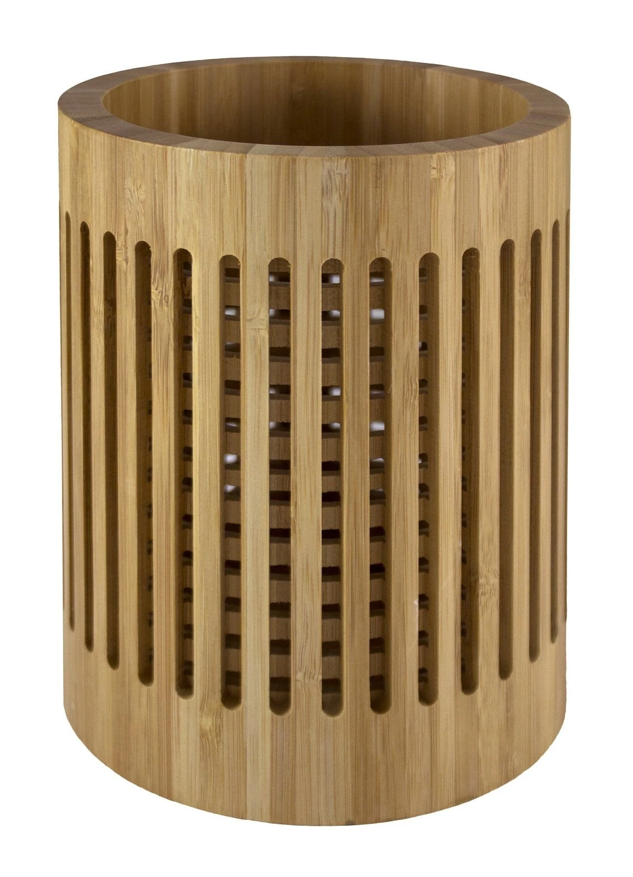 Totally Bamboo All-Natural Bamboo Lattice Utensil Holder 3 Totally Bamboo All-Natural Bamboo Lattice Utensil Holder