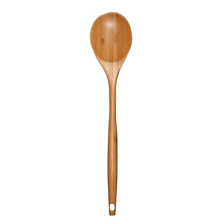 Totally Bamboo All-Natural Bamboo 14” Wooden Spoon 3 Totally Bamboo All-Natural Bamboo 14” Wooden Spoon