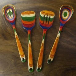 Totally Bamboo Baltique® 4-Piece Cooking Utensil Set | Marrakesh -Cuisinart Shop 20 9500 3baltique marrakesh