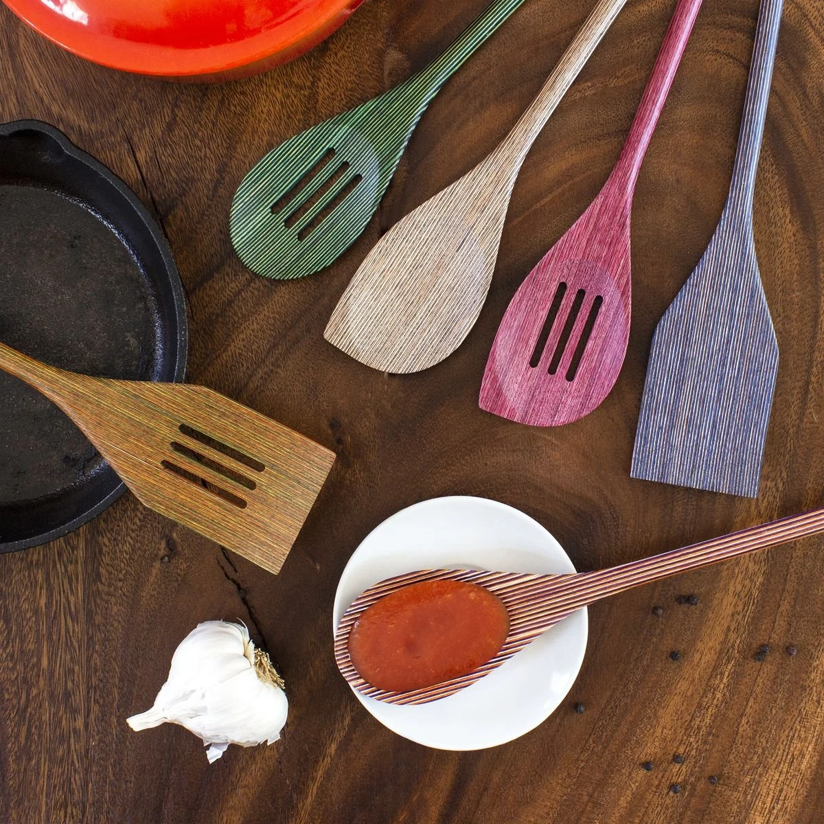 Totally Bamboo Baltique® 6-Piece Cooking Utensil Set | Costa Nova 9 Totally Bamboo Baltique® 6-Piece Cooking Utensil Set | Costa Nova - Image 7