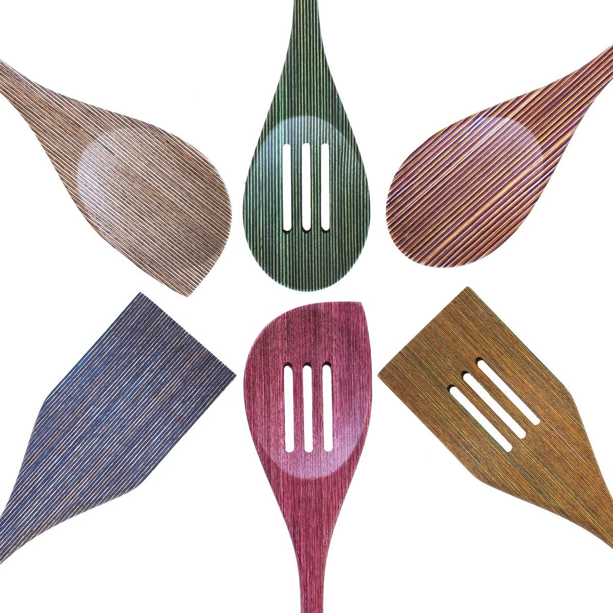 Totally Bamboo Baltique® 6-Piece Cooking Utensil Set | Costa Nova 5 Totally Bamboo Baltique® 6-Piece Cooking Utensil Set | Costa Nova - Image 3