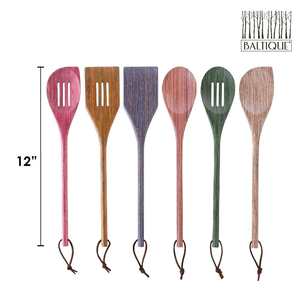 Totally Bamboo Baltique® 6-Piece Cooking Utensil Set | Costa Nova 6 Totally Bamboo Baltique® 6-Piece Cooking Utensil Set | Costa Nova - Image 4