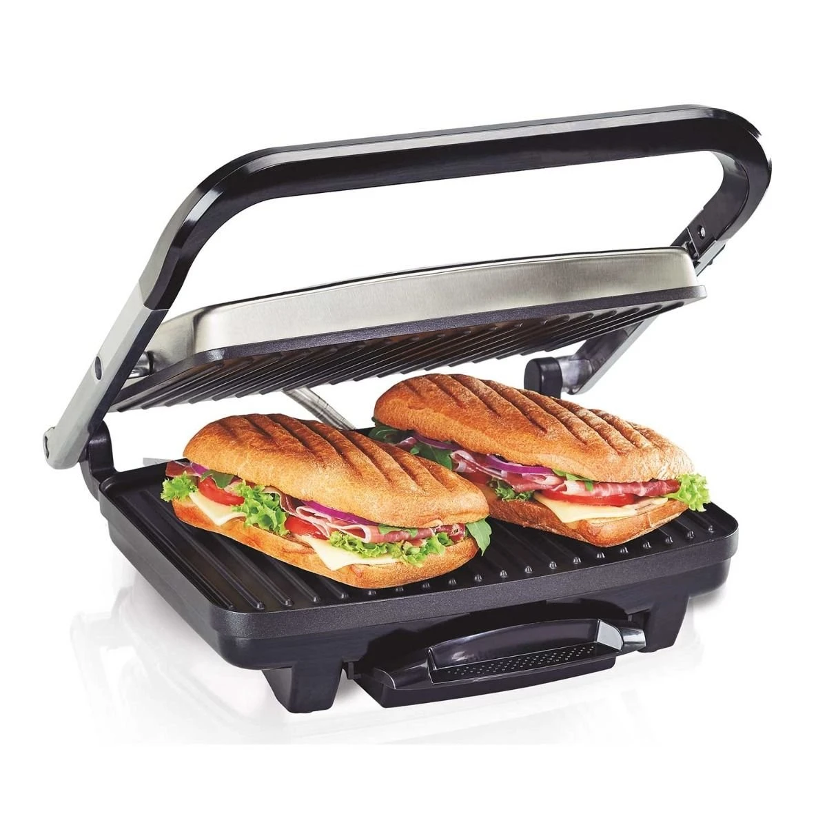 Hamilton Beach Home Hamilton Beach Panini Press & Indoor Grill 5 Hamilton Beach Home Hamilton Beach Panini Press & Indoor Grill - Image 3
