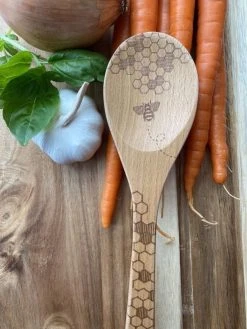 Talisman Designs 14" Beechwood Sauce Spoon | Honey Bee Collection 7 Talisman Designs 14" Beechwood Sauce Spoon | Honey Bee Collection -Cuisinart Shop 2900 sauce spoon bee beauty 2 800x 1