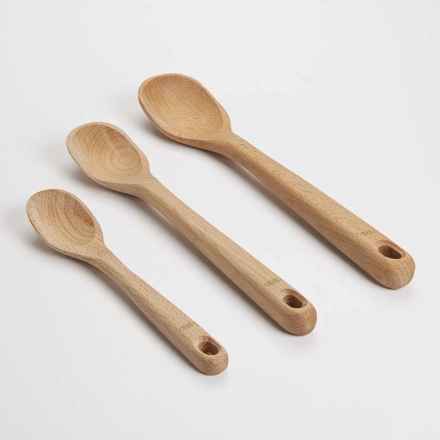 OXO 3-Piece Wooden Spoon Set 6 OXO 3-Piece Wooden Spoon Set - Image 4