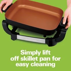 Hamilton Beach Home Hamilton Beach Durathon Ceramic Skillet With Removable Pan 11 Hamilton Beach Home Hamilton Beach Durathon Ceramic Skillet With Removable Pan -Cuisinart Shop 38529 vpa 03