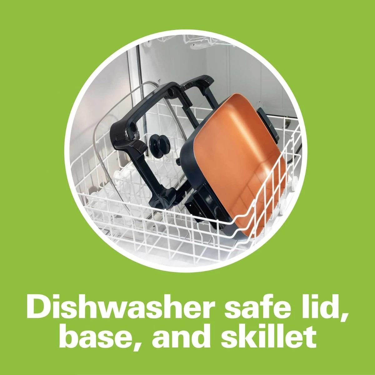 Hamilton Beach Home Hamilton Beach Durathon Ceramic Skillet With Removable Pan 4 Hamilton Beach Home Hamilton Beach Durathon Ceramic Skillet With Removable Pan - Image 2