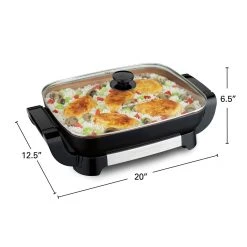 Hamilton Beach Home Hamilton Beach Durathon Ceramic Skillet With Removable Pan 13 Hamilton Beach Home Hamilton Beach Durathon Ceramic Skillet With Removable Pan -Cuisinart Shop 38529 vpa 08 1