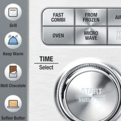 Breville The Combi Wave™ 3-in-1 Air Fryer, Convection Oven & Microwave | Brushed Stainless Steel