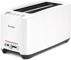 Breville Smart Long Slot Toaster | Artic White