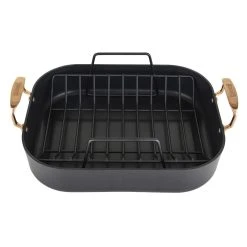 Viking 16" Roasting Pan | Black & Copper -Cuisinart Shop 40051 9902chc 07