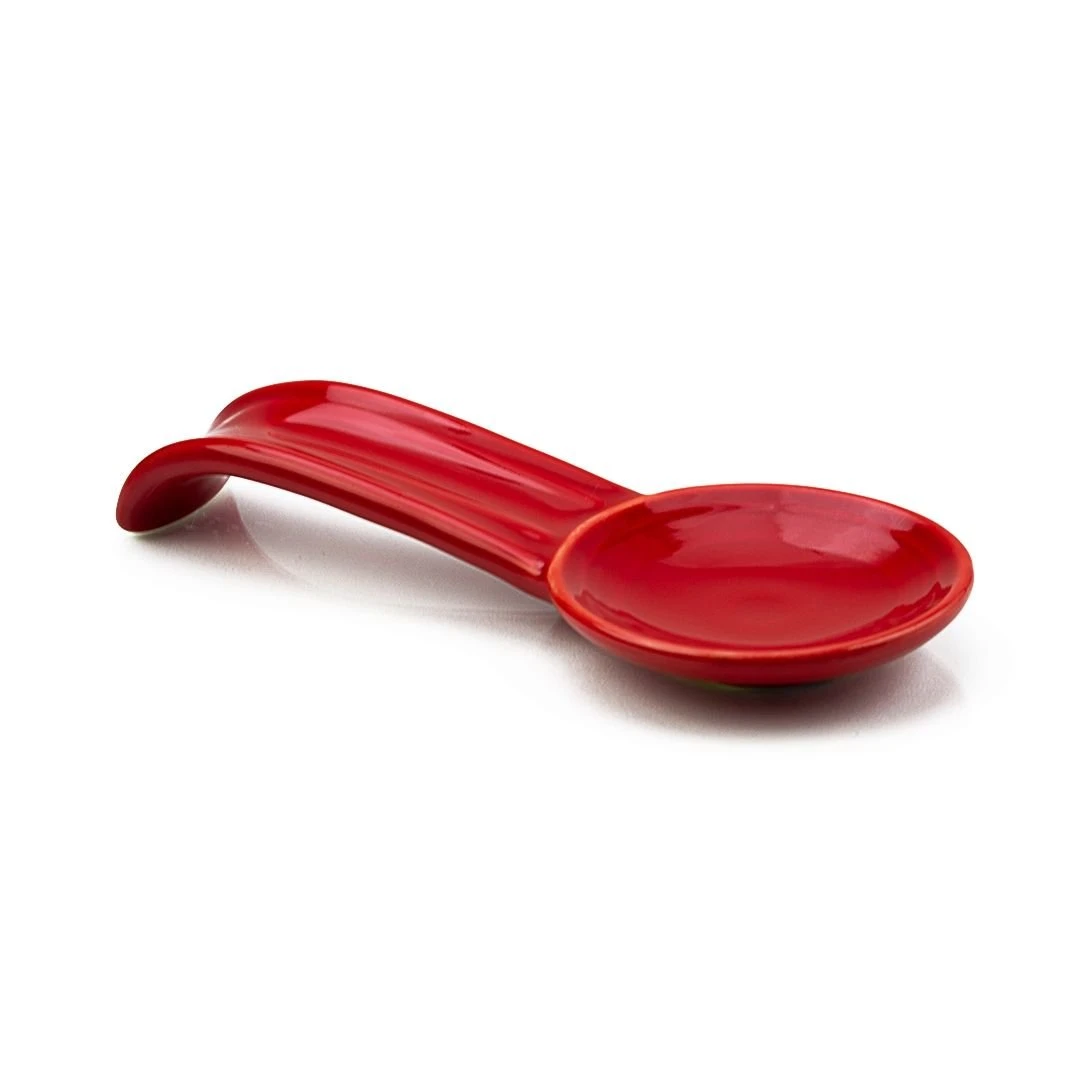 Fiesta® 8" Spoon Rest | Scarlet 3 Fiesta® 8" Spoon Rest | Scarlet