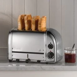 Dualit NewGen Classic 4-Slice Toaster | Chrome -Cuisinart Shop 4chrome5
