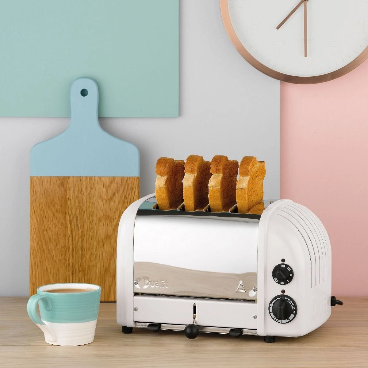 Dualit NewGen Classic 4-Slice Toaster | White 6 Dualit NewGen Classic 4-Slice Toaster | White - Image 4