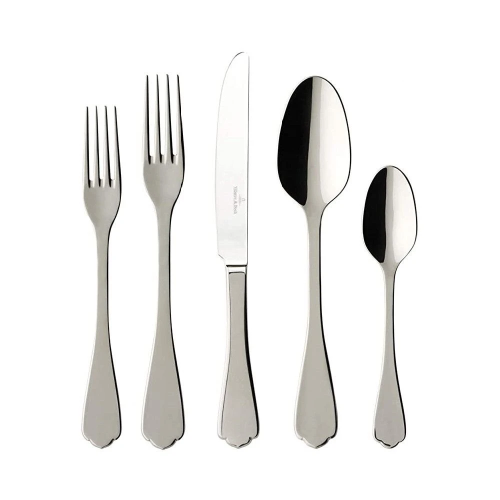 Villeroy & Boch 20-Piece Stainless Steel Flatware Set | Medina 3 Villeroy & Boch 20-Piece Stainless Steel Flatware Set | Medina