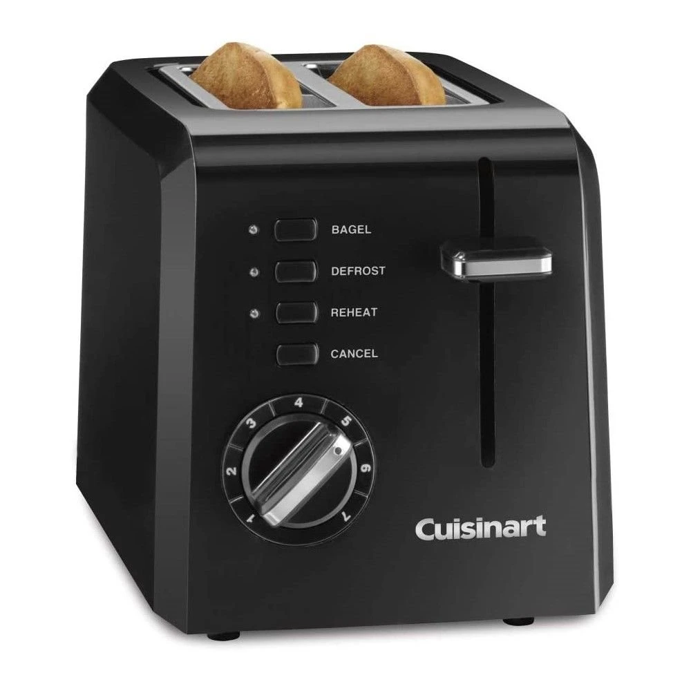 Cuisinart 2-Slice Compact Toaster | Black 5 Cuisinart 2-Slice Compact Toaster | Black - Image 3