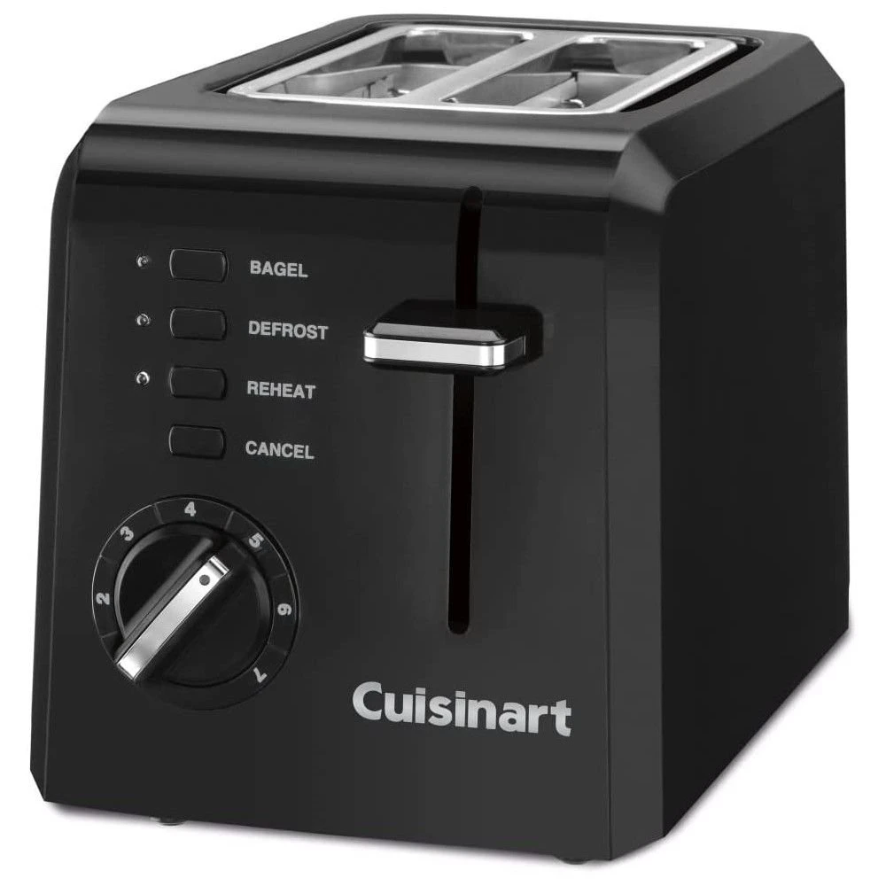 Cuisinart 2-Slice Compact Toaster | Black 6 Cuisinart 2-Slice Compact Toaster | Black - Image 4