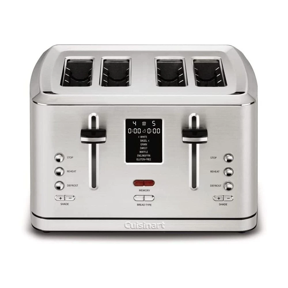 Cuisinart 4-Slice Digital Toaster With MemorySet Feature 3 Cuisinart 4-Slice Digital Toaster With MemorySet Feature