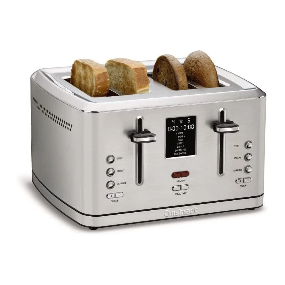 Cuisinart 4-Slice Digital Toaster With MemorySet Feature 5 Cuisinart 4-Slice Digital Toaster With MemorySet Feature - Image 3
