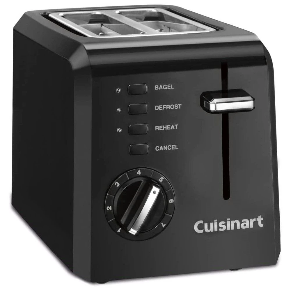 Cuisinart 2-Slice Compact Toaster | Black 4 Cuisinart 2-Slice Compact Toaster | Black - Image 2