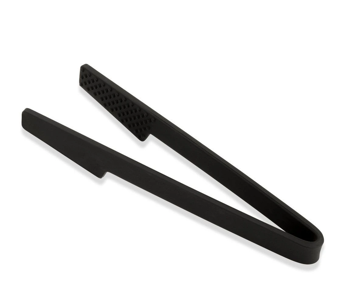 Kuhn Rikon Silicone Tongs 6" - Black 3 Kuhn Rikon Silicone Tongs 6" - Black