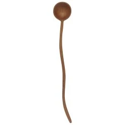 Danica Brands Danica Heirloom Reclaimed Teak Wood 8.5" Long Scoop | Wavy