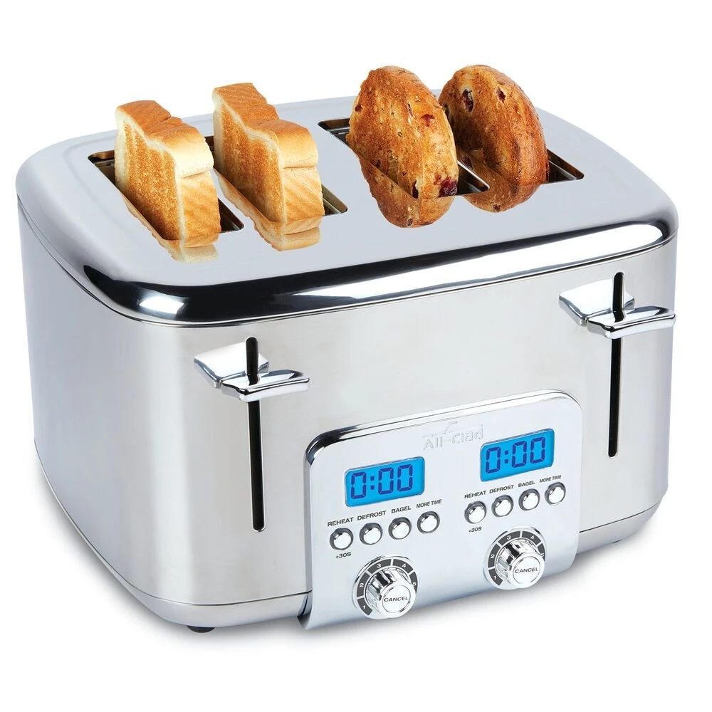 All-Clad Digital Stainless Steel Toaster | 4-Slice 3 All-Clad Digital Stainless Steel Toaster | 4-Slice