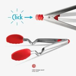 Dreamfarm 9" Clongs Silicone Tongs | Red -Cuisinart Shop 618ryzdowsl. ac sl1500 1