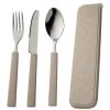 Viners Organic 3-Piece On The Go Cutlery Set & Case