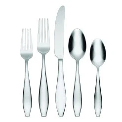 Oneida 18/0 Stainless Steel 65-Piece Flatware Set | Comet