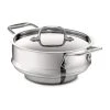 All-Clad Stainless Steel All-Purpose Food Steamer & Lid | 3 Qt. -Cuisinart Shop 61lshaor52l. ac sl1500