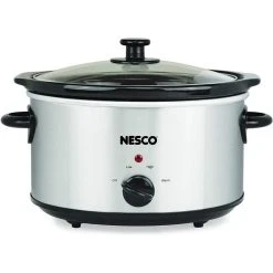 Nesco / American Harvest Nesco 4-Quart Slow Cooker | Stainless Steel