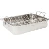 Cuisinart Chef's Classic Stainless Steel 16" Rectangular Roaster With Rack -Cuisinart Shop 61xbw47f4qs. ac sl1500