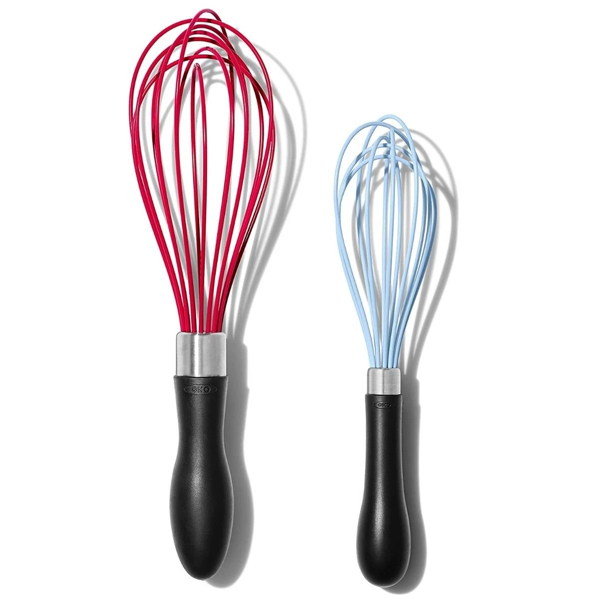 OXO Good Grips Silicone 2-Piece Whisk Set | Jam & Seltzer 3 OXO Good Grips Silicone 2-Piece Whisk Set | Jam & Seltzer