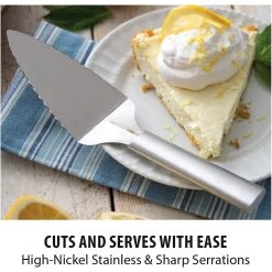 Rada Cutlery Serrated Pie Server | Silver 10 Rada Cutlery Serrated Pie Server | Silver -Cuisinart Shop 71bscxsutql. ac sl1100
