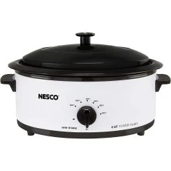 Nesco / American Harvest Nesco 6-Quart Roaster | White