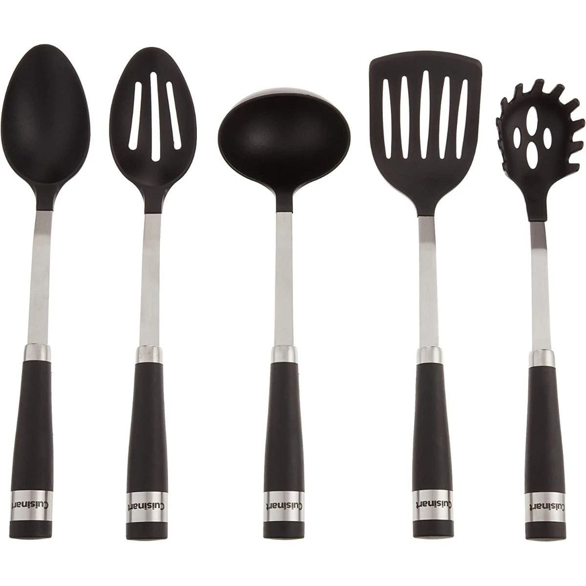 Cuisinart Barrel Handle Utensil Set With Crock 4 Cuisinart Barrel Handle Utensil Set With Crock - Image 2